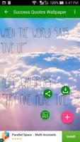 Success Quote Wallpapers ภาพหน้าจอ 1