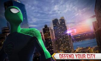 Flying Spider Web Hero Battle City Russian Mafia screenshot 1