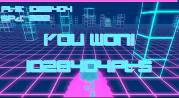 Neon Cube Rider 3D imagem de tela 3