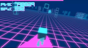 Neon Cube Rider 3D screenshot 1