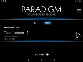 Paradigm Touchscreen Remote capture d'écran 2