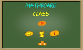 Mathboard Class Affiche