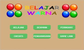 Belajar Warna Indonesia โปสเตอร์