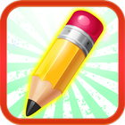 Pencil Eraser Drawings icon