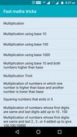 Fast math tricks الملصق