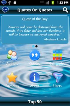 Quotes on Quotes poster