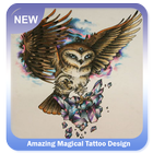Amazing Magical Tattoo Design icône