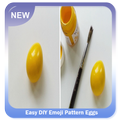 Easy DIY Emoji Pattern Eggs