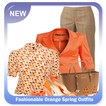 Fashionable Orange Spring Outfits
