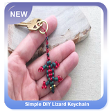 Simple DIY Lizard Keychain icône