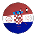Croatian Flag Watch Face
