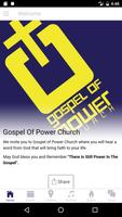 Gospel Of Power Church Affiche