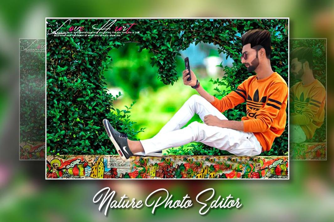 Nature Photo Editor pour Android - Téléchargez l'APK