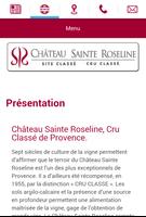 Château Sainte Roseline syot layar 1