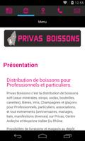 برنامه‌نما Privas Boissons عکس از صفحه