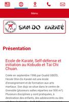 Ecole Shin-Do Karaté Grenoble syot layar 1