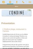 L'Ondine Cannes syot layar 1