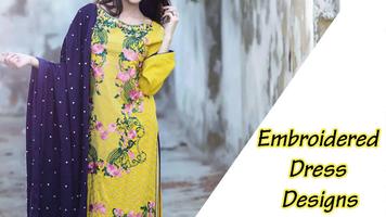 Embroidered Dress Designs poster