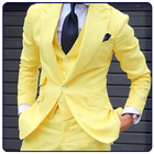 Stylish Men Suit Design-icoon