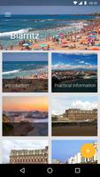 Biarritz Travel Guide poster
