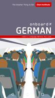 Onboard German Phrasebook poster