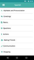 Spanish Phrasebook capture d'écran 1