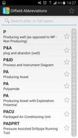 Oilfield Abbreviations ภาพหน้าจอ 1