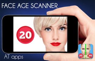 Face Age Scanner Detect booth poster