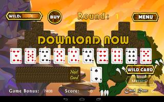 Three Peaks Pyramid Solitaire स्क्रीनशॉट 1