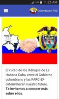 Diálogos de la Habana Cuba Plakat