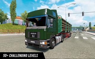 Truckers Wanted 3D: Euro Truck Transport Simulator تصوير الشاشة 1