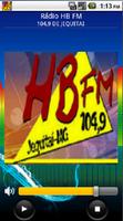 HB FM 104,9 DE JEQUITAI Affiche