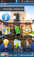 Granada Travel Guide Affiche