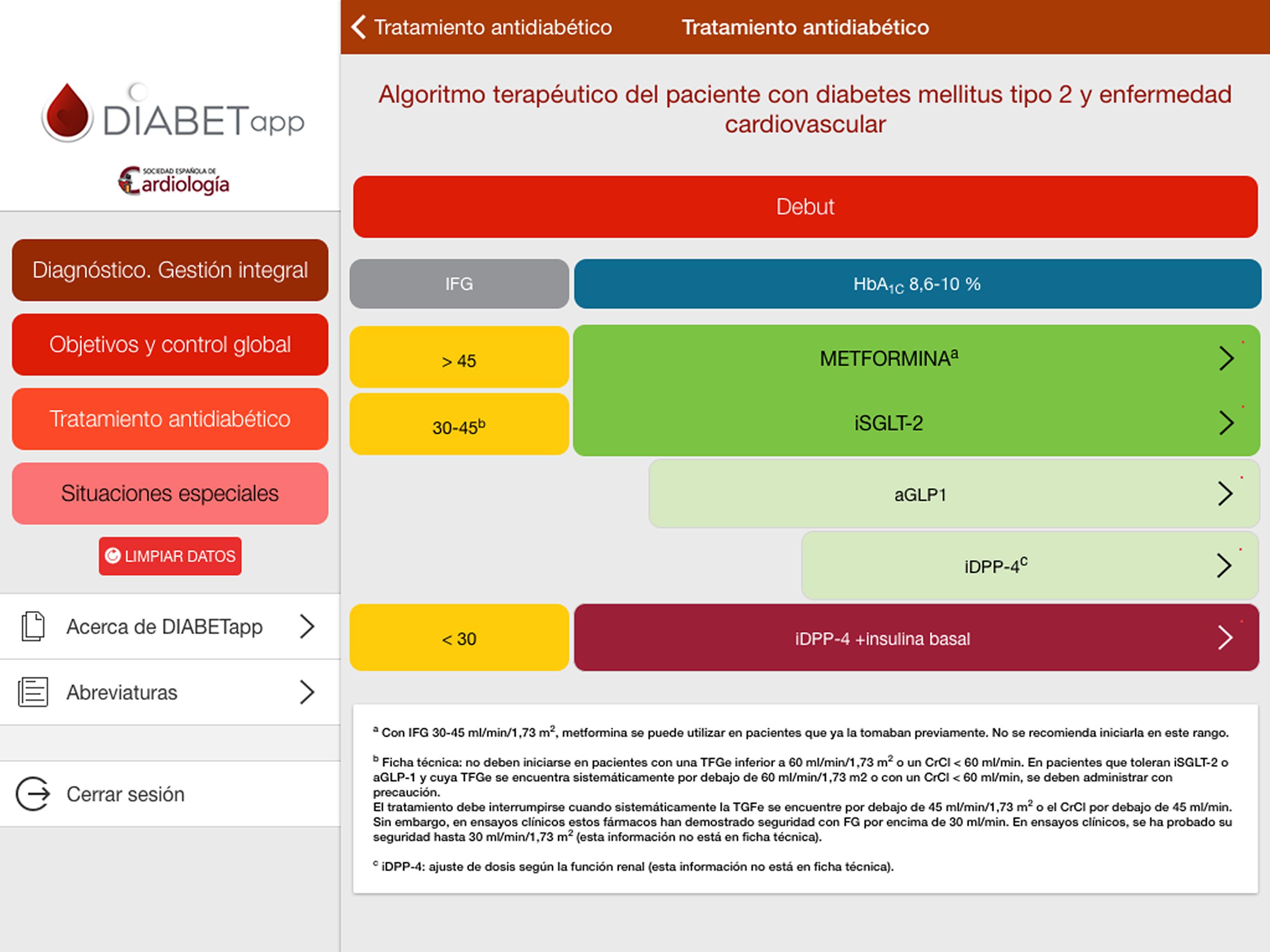 Más gestión de la diabetes ifg
