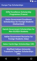 Europe Top Scholarships capture d'écran 1