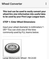 FLL Wheel Converter plakat