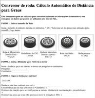 Conversor de Tamanho de Rodas Screenshot 1
