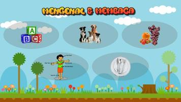 Belajar Huruf & Membaca Affiche