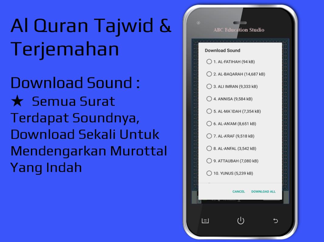 Al Quran Tajwid & Terjemahan APK Baixar - Grátis Educação 