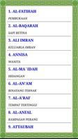 Al Quran Bahasa Indonesia screenshot 1