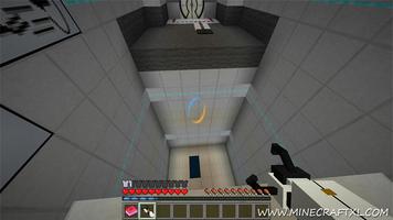 Poltal 2 Gun Mod for MCPE ポスター