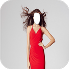 Red Dress Photo Editor icône