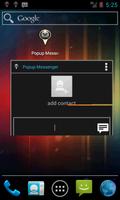 Popup Messenger الملصق