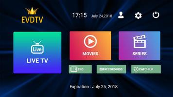 EVDTV PLAYER Affiche