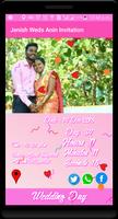 Jenish Weds Anin Invitation capture d'écran 3