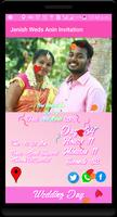 Jenish Weds Anin Invitation captura de pantalla 1