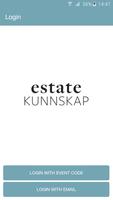 Estate kunnskap Poster