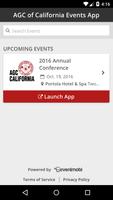 AGC of California Events App Affiche