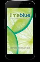 Lime Blue Solutions Cartaz