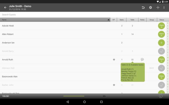 e guestlist check in guests apk download free business app for
